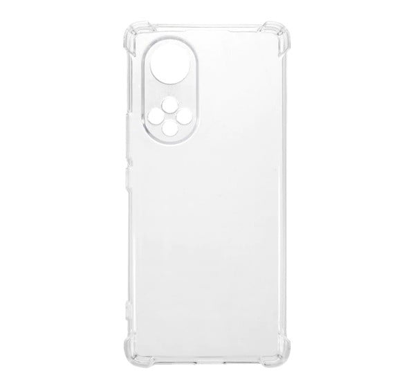Szilikon telefonvédő (közepesen ütésálló, légpárnás sarok) ÁTLÁTSZÓ [Honor 50]