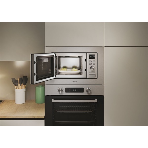 Candy CA20FMW7NG 1000W, 20lieteres, fekete, beépíthető, mikrohullámú sütő