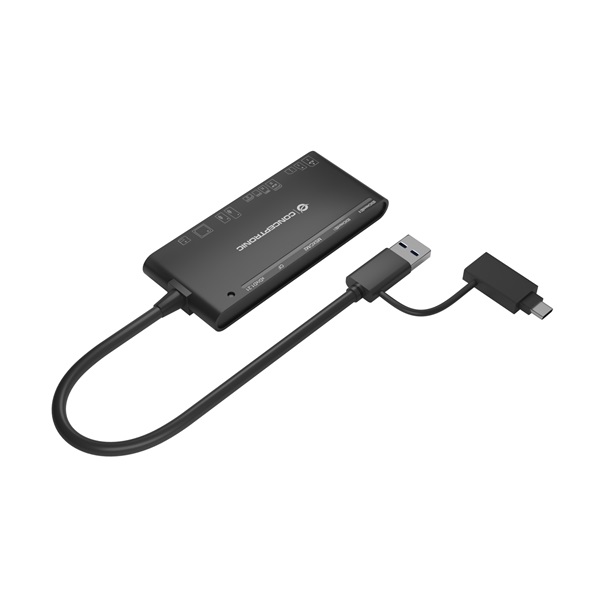 Conceptronic BIAN03B 7in1 Kártyaolvasó Fekete Conceptronic BIAN03B 7in1 Kártyaolvasó Fekete