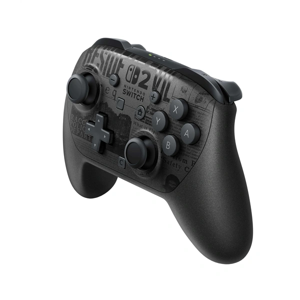 Nintendo Switch 2 Pro Resident Evil RE vezeték nélküli kontroller Fekete