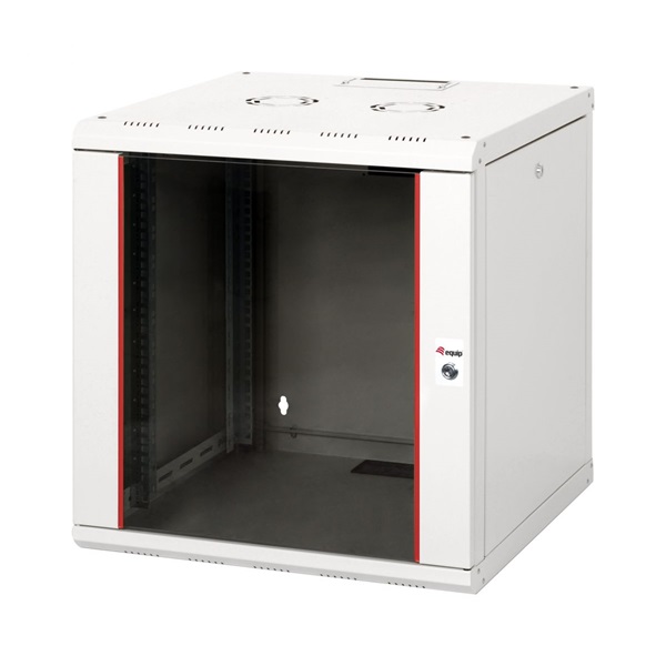Equip Fali Rackszekrény   EPM-12-6060-G-CBAA 19" 12U 600x600mm  előre szerelt Szürke 