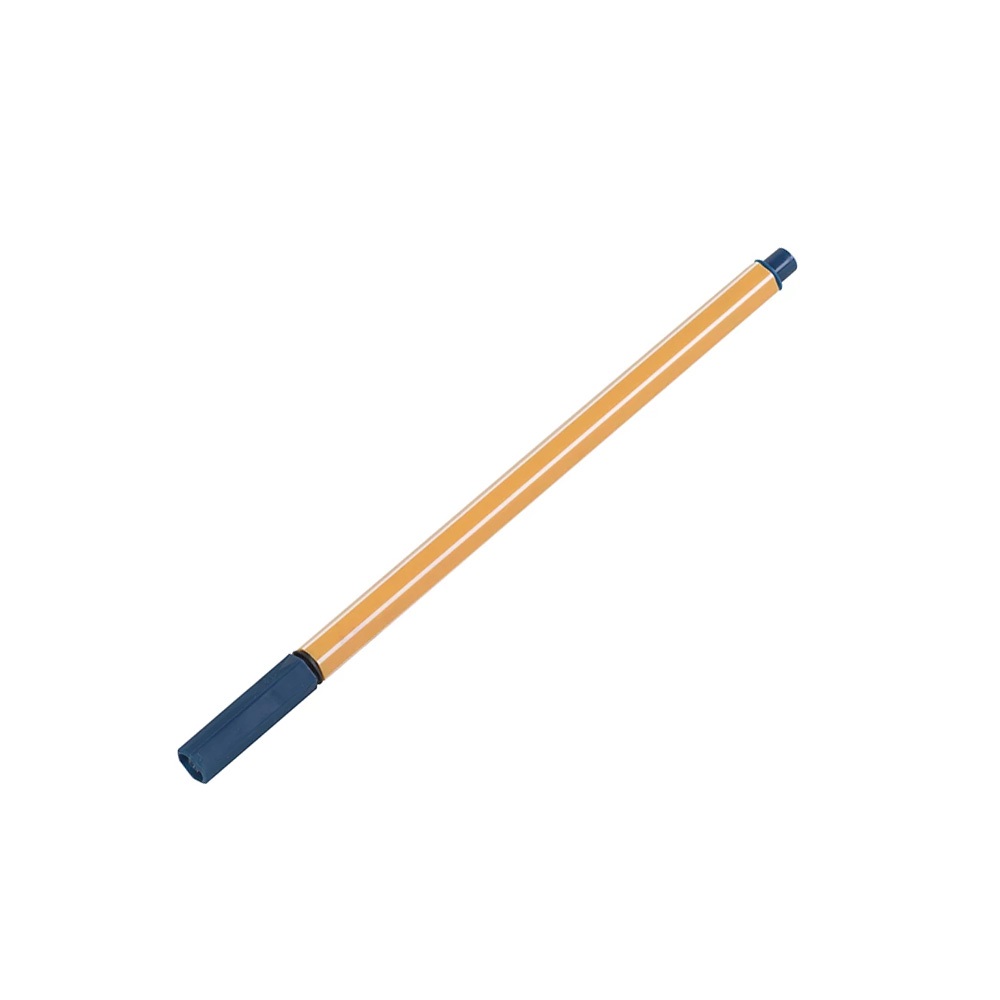 Bluering Rostirón, tűfilc vízbázisú, 0,5mm, hatszögletű test,  éjkék