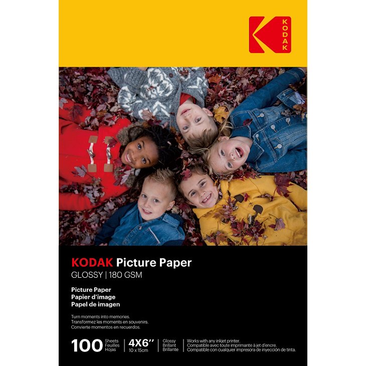 KODAK Fine Art High Gloss 180g  10x15  100db fotópapír   