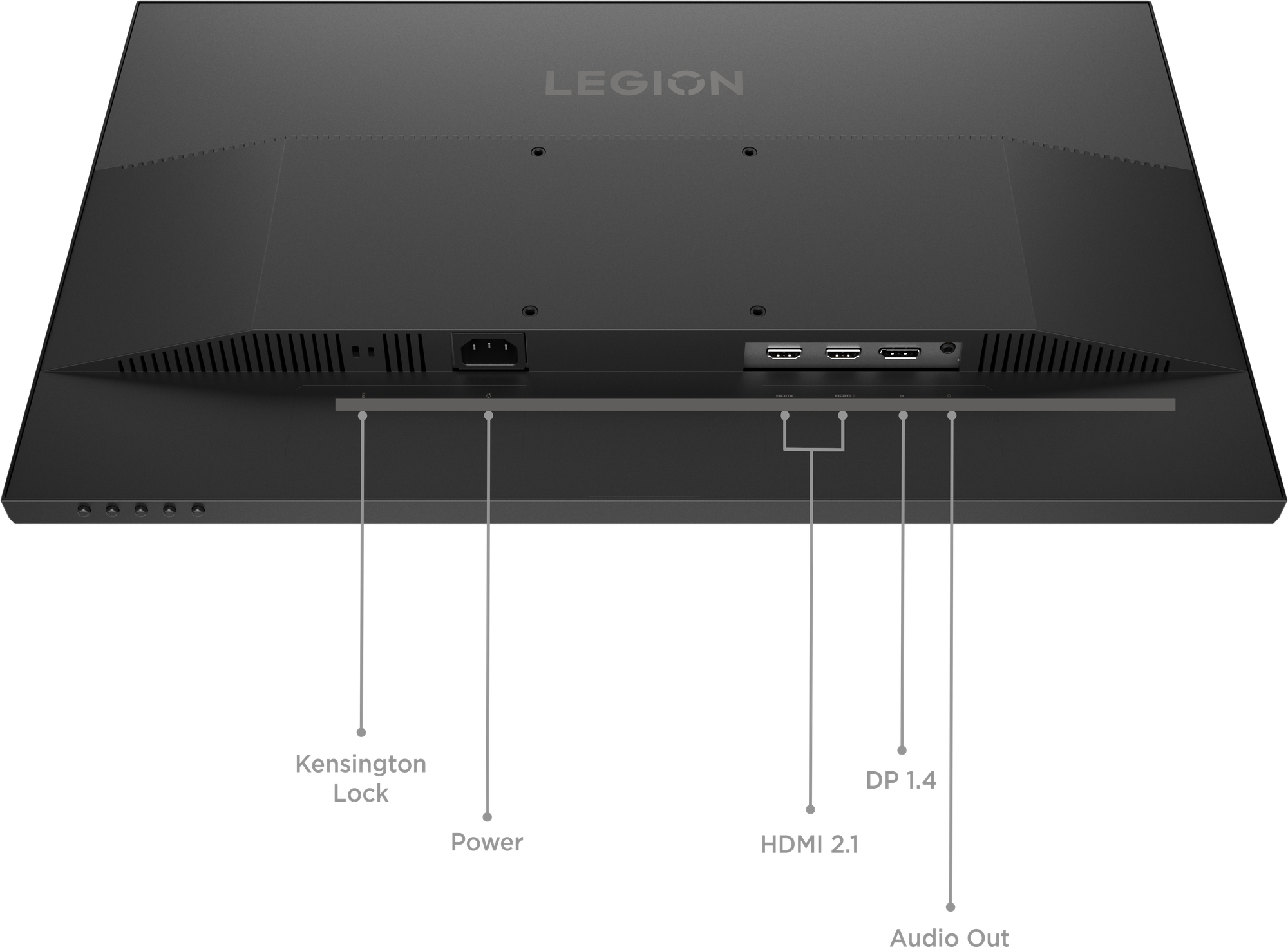 Lenovo Legion 23,8" 24-10  68C4GAC4EU Monitor - 1920x1080, Full HD, LED, IPS, 240Hz, 0,5ms, FreeSync, Pivot, Gamer, Fekete