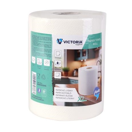 VICTORIA HYGIENE Fine XL tekercses 2 rétegű 300 lap Kéztörlő