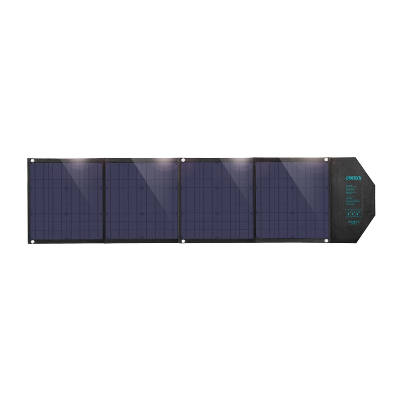 Choetech SC007 80W összecsukható napelemes töltő (fekete)