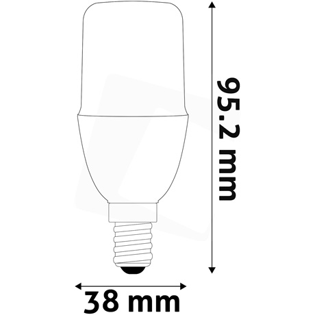 Avide ABBSE14WW-4W LED BRIGHT STICK IZZÓ T37 4W E14 WW 3000K Avide ABBSE14WW-4W LED BRIGHT STICK IZZÓ T37 4W E14 WW 3000K