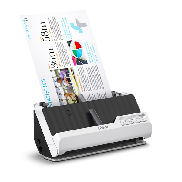 Epson WorkForce DS-C490 Lapáthúzós Szkenner White Epson WorkForce DS-C490 Lapáthúzós Szkenner White