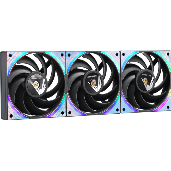 Formula Cooler 12cm   3 db Air Bridge Plus BK  1-27,2dB, max.  