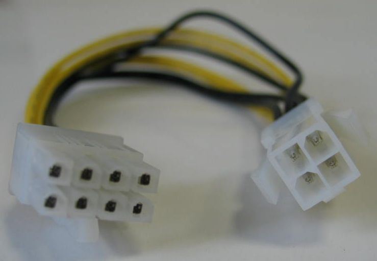 Kolink 4 -> 8 tűs P4 alaplapi tápkábel adapter (KKTP0408AL) Kolink 4 -> 8 tűs P4 alaplapi tápkábel adapter (KKTP0408AL)