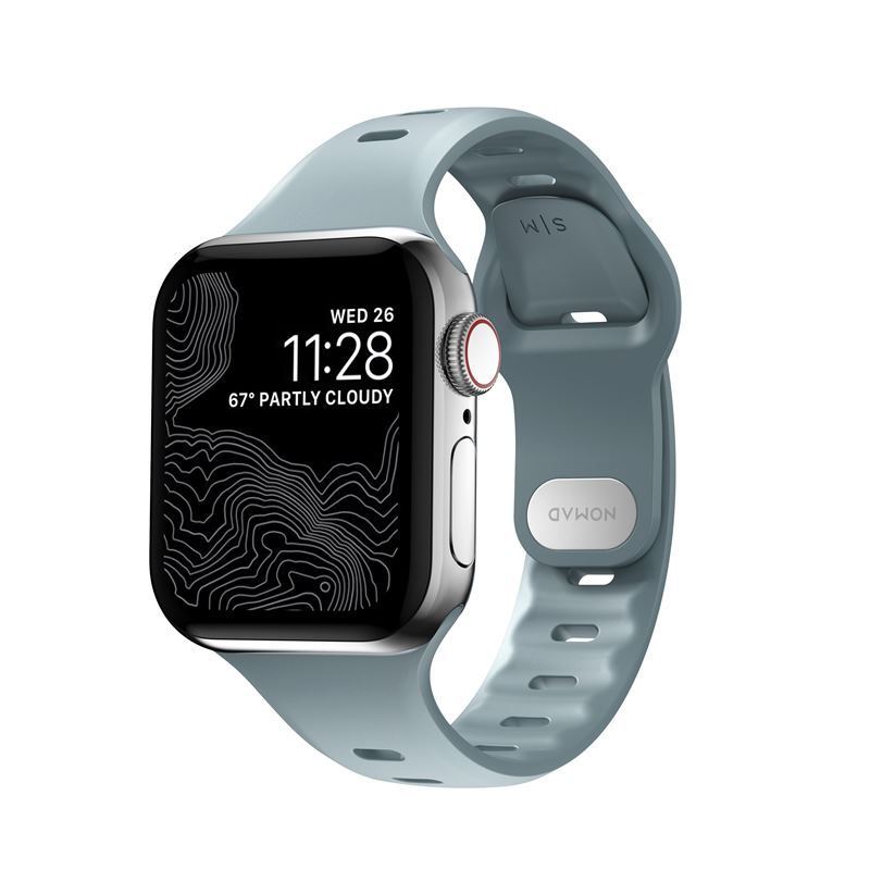 Nomad Sport Slim szíj S/M Gleccserkék - Apple Watch 7 (41mm)/6/SE/5/4 (40mm)/3/2/1 (38mm)