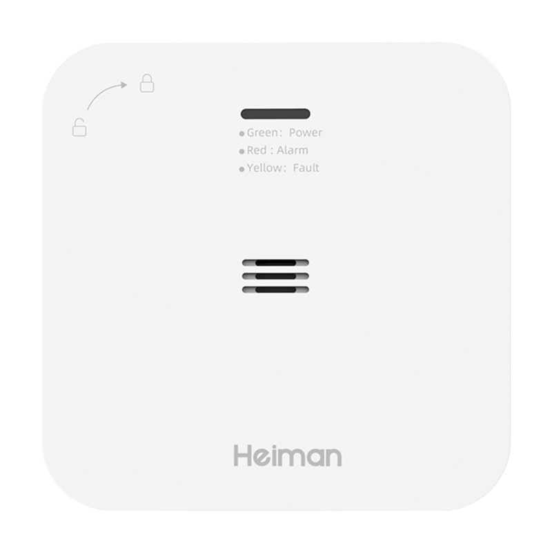  Heiman HM-720ES-W összekapcsolt Vezeték nélküli riasztó CO