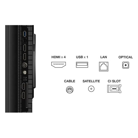 Tcl 75P8K QLED GOOGLE SMART TV