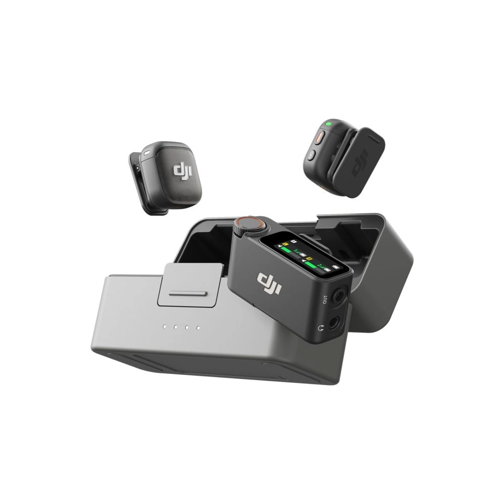 DJI Mic 3 (2TX + 1RX + töltőtok) mikrofon