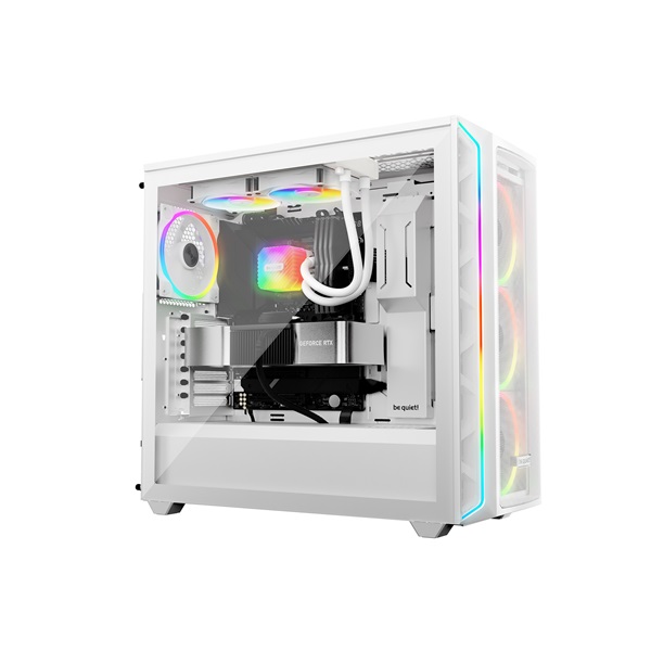 Be Quiet!  LIGHT LOOP 240mm White  2x120mm CPU Water Cooler Fehér