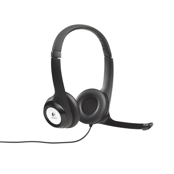 Logitech H390 zajszűrős USB mikrofonos fejhallgató (981-000406)