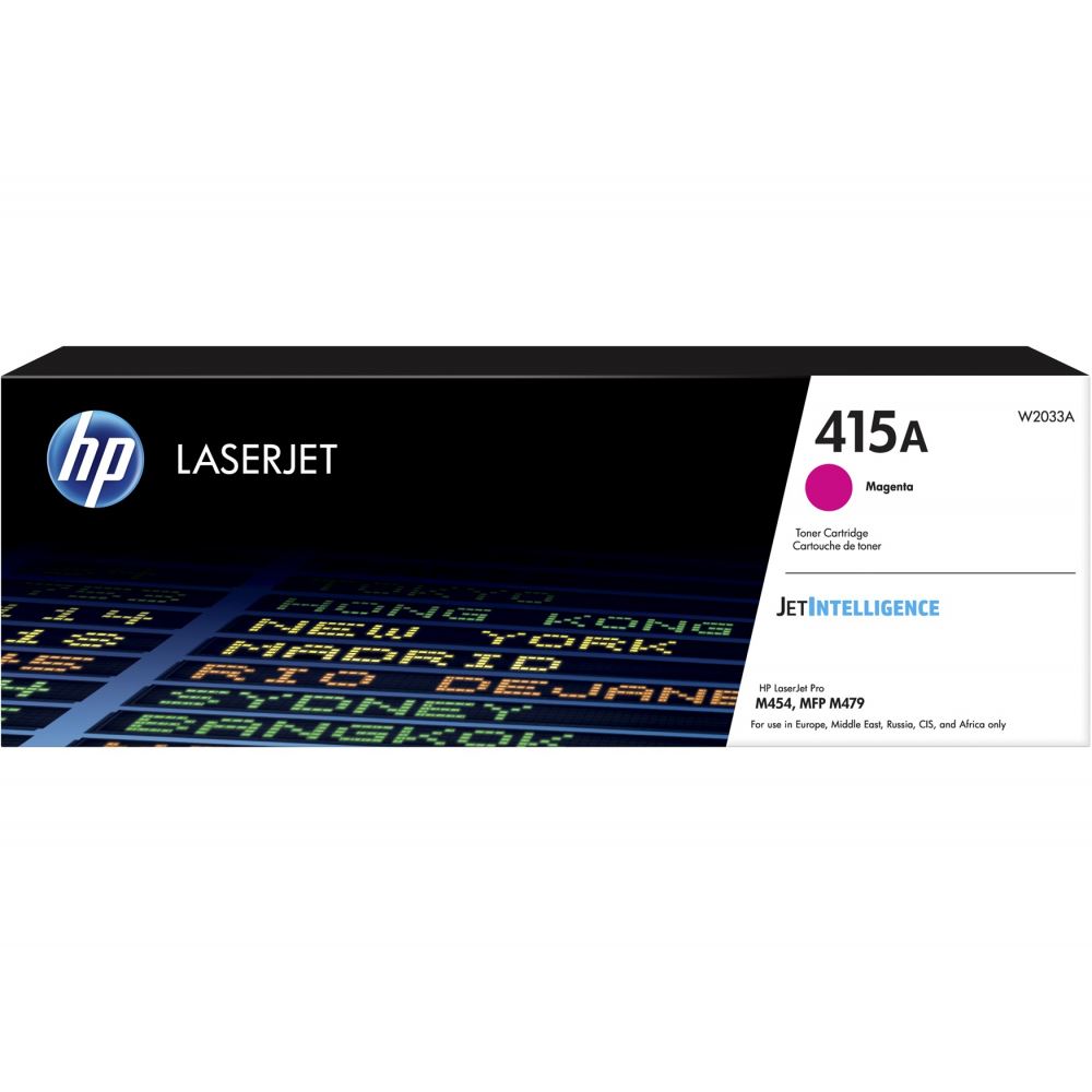 HP 415A LaserJet tonerkazetta magenta (W2033A) HP 415A LaserJet tonerkazetta magenta (W2033A)