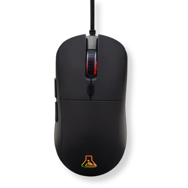 The G-Lab   KULT-COBALT-B  12800 DPI 1000Hz RGB Gamer Egér Fekete 