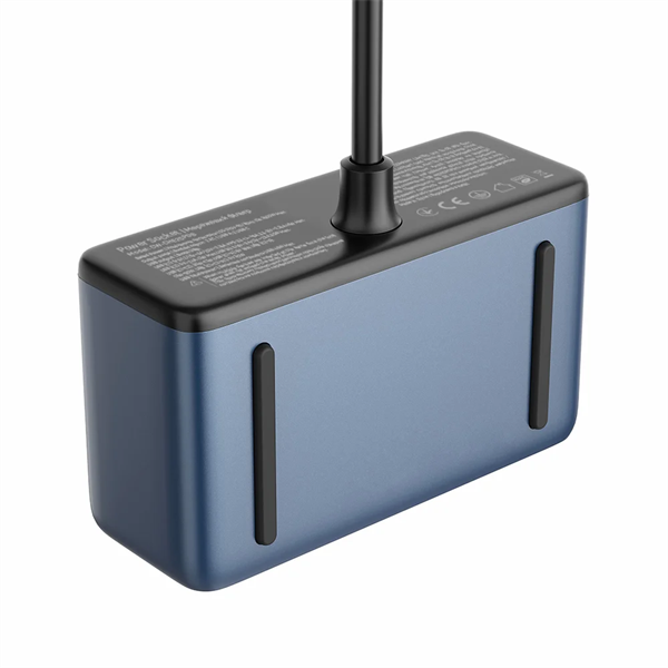 COLORWAY Hálózati és USB elosztó, 2 dugalj, 2x220V/1xUSB-A/2xUSB-C (GaN45W)