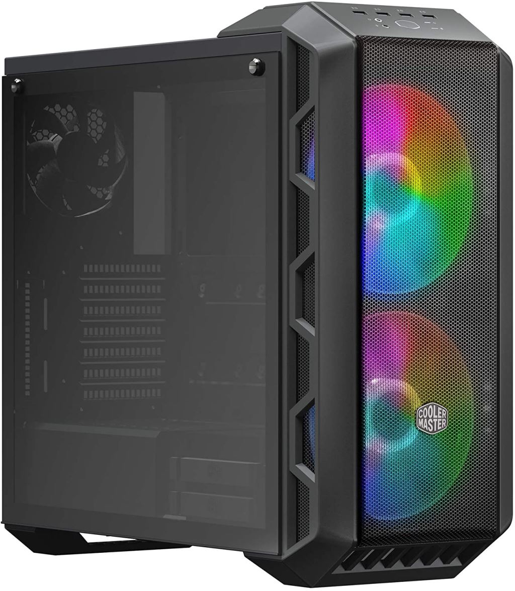 Cooler Master MasterCase H500 ARGB táp nélküli ablakos ház szürke (MCM-H500-IGNN-S01)