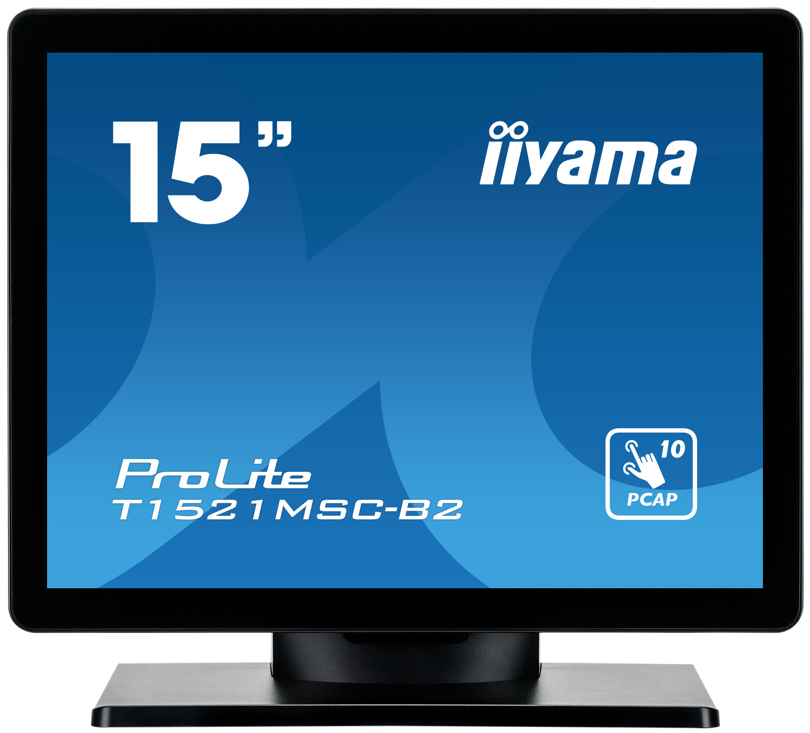 iiyama 15" ProLite T1521MSC-B2 LED Monitor - 1024x768, XGA, TN, Hangszóró, Érintőképernyő, Fekete