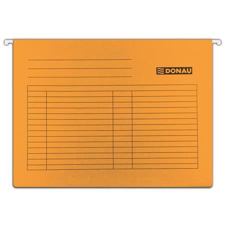 Donau 7410905-12 függőmappa A4 narancssárga (D7410N25) Donau 7410905-12 függőmappa A4 narancssárga (D7410N25)