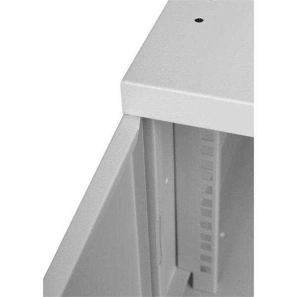 Stalflex 9U fali rack szekrény 19" 450mm szürke (RC19-9U-450MG)