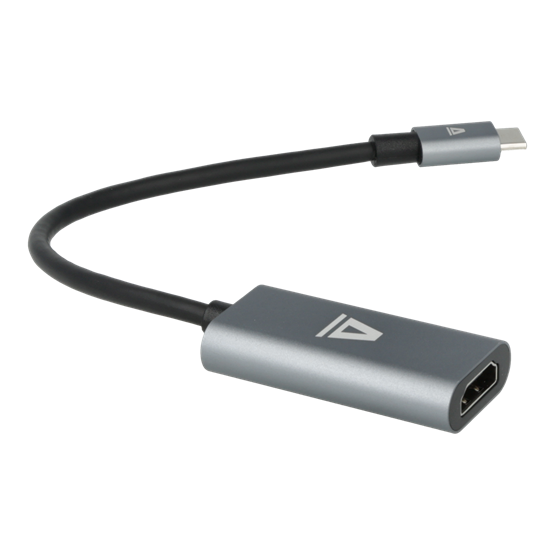  AVAX AD603 CONNECT+ Type C - HDMI 4K/60Hz adapter alumínium