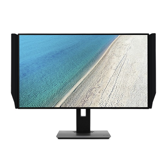 Acer 31,5" ProCreator PE320QKXsmiiphuzx Monitor - 3840x2160, 4K, OLED, 240Hz, 0,01ms, FreeSync, Fekete-ezüst