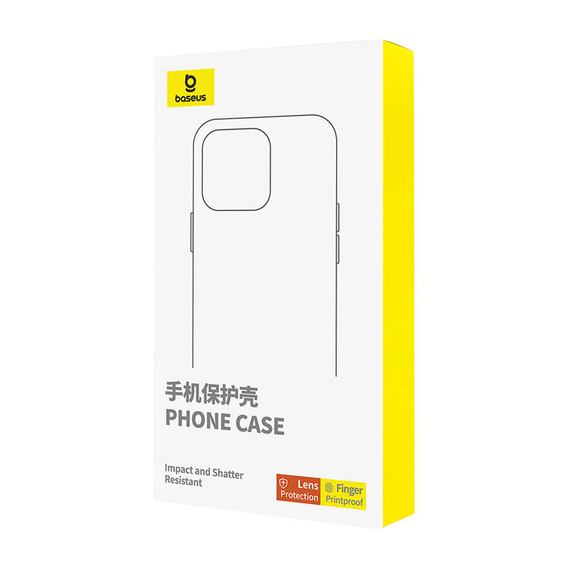 Clear Case Baseus iPhone 15 Pro + tempered glass
