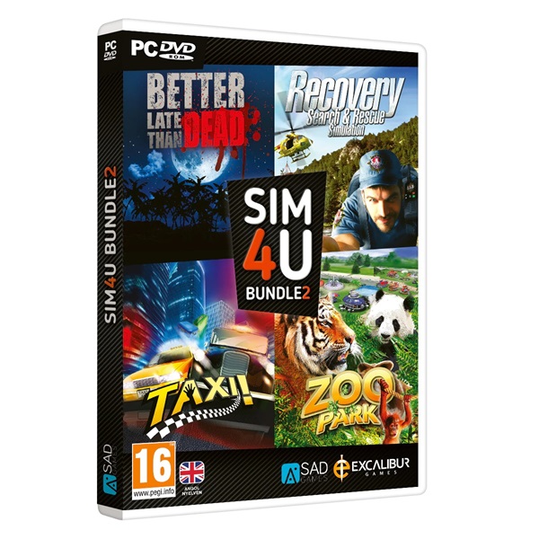 SIM4U Bundle 2 - Better Late Than Dead, Recovery SandR, Taxi, Zoo Park (PC)