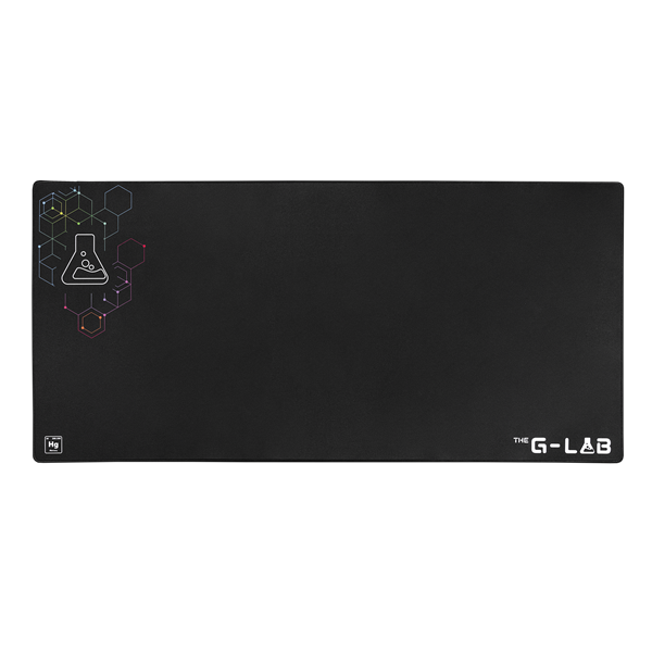 The G-Lab PAD-MERCURY XXXL  1200x570x4mm  vízálló Egérpad   fekete 