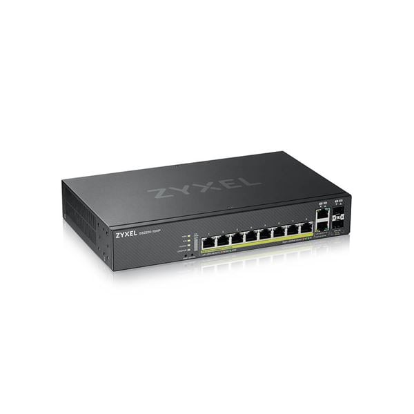 ZyXEL GS2220-10HP 8X PoE GbE + 2xSFP Managed Switch (GS2220-10HP-EU0101F) ZyXEL GS2220-10HP 8X PoE GbE + 2xSFP Managed Switch (GS2220-10HP-EU0101F)