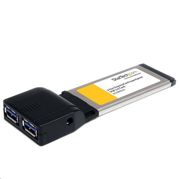 StarTech.com 2x USB 3.0 bővítő kártya Express Card (ECUSB3S22) StarTech.com 2x USB 3.0 bővítő kártya Express Card (ECUSB3S22)