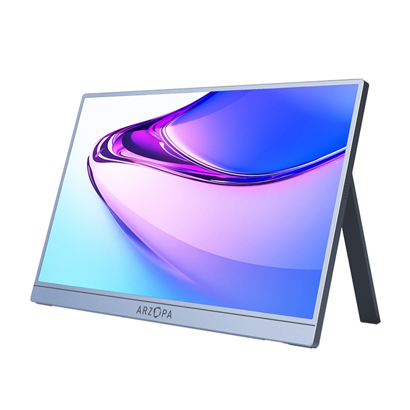 Arzopa A1S 14.0 hordozható monitor Ezüstszürke