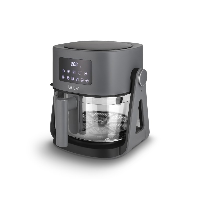 Lauben Glass&Grill Air Fryer 3in1 5500BG 3 az 1-ben forró levegős sütő Grill fun