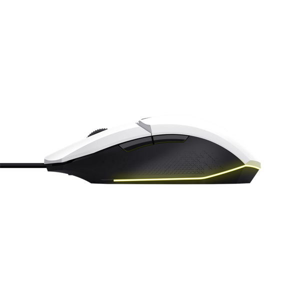 Trust 25066 GXT109W Felox vezetékes fehér gamer egér Trust 25066 GXT109W Felox vezetékes fehér gamer egér