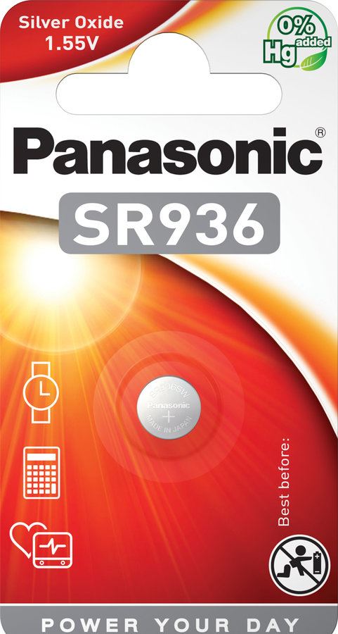 Panasonic SR-936EL/1BP ezüst-oxid óraelem (1 db / bliszter) Panasonic SR-936EL/1BP ezüst-oxid óraelem (1 db / bliszter)