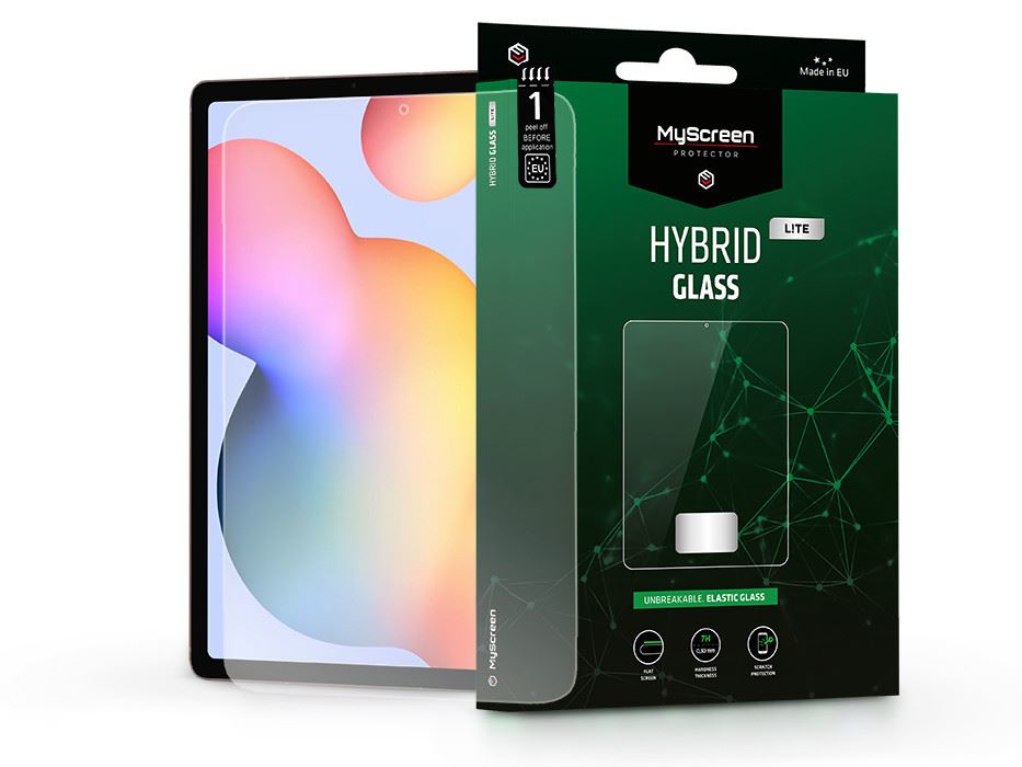 MyScreen Protector Hybrid Glass Lite Samsung Galaxy Tab S6 Lite 10.4 rugalmas üveg képernyővédő fólia (LA-2212)