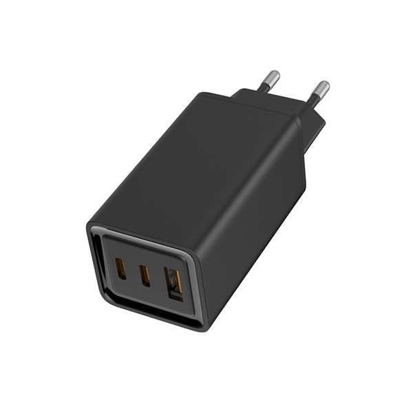 COLORWAY CW-CHS039PD-BK USB töltő adapter GaN3 Pro Power Delivery (USB-A + 2 USB TYPE-C) (65W) Fekete COLORWAY CW-CHS039PD-BK USB töltő adapter GaN3 Pro Power Delivery (USB-A + 2 USB TYPE-C) (65W) Fekete