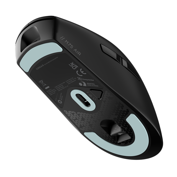 CORSAIR M75 AIR Ultra könnyű Gaming Vezeték Nélküli Egér fekete