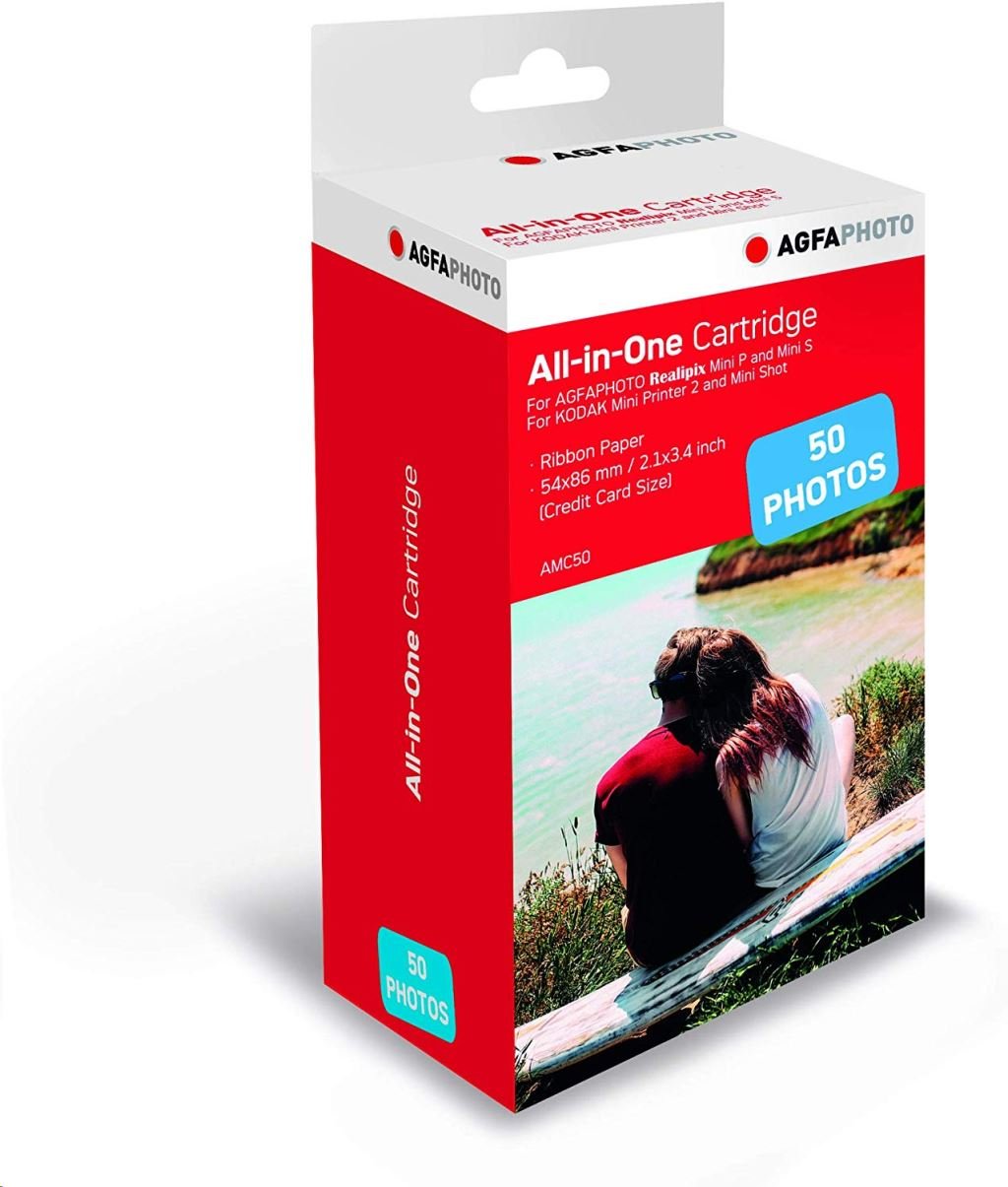 Agfa Realipixi 4Pass papír, Realpix Mini P és S készülékhez, 50db-os Agfa Realipixi 4Pass papír, Realpix Mini P és S készülékhez, 50db-os