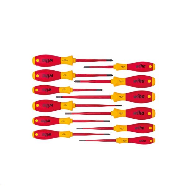 Wiha 41003 csavarhúzó készlet, 12 részes, szigetelt, slimFix Wiha 41003 csavarhúzó készlet, 12 részes, szigetelt, slimFix