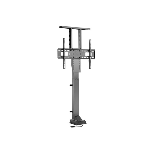Equip  650606  37"-65" álló  beépíthető motoros távirányító TV/Monitor állvány Fekete 