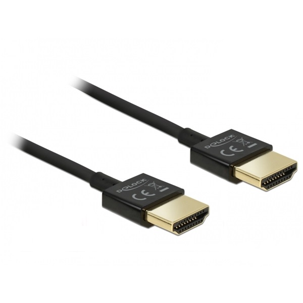 Delock 84772 High Speed HDMI Ethernet kábel 1.5m Delock 84772 High Speed HDMI Ethernet kábel 1.5m