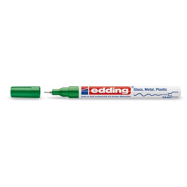 Edding 780 0,8mm zöld lakkmarker Edding 780 0,8mm zöld lakkmarker