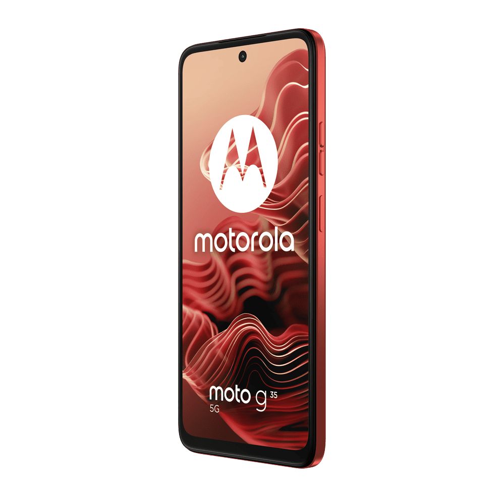 Motorola MOTO G35 5G 4+128GB DS Okostelefon Piros