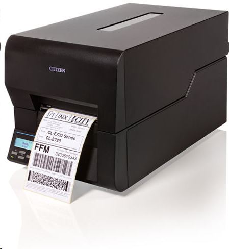 Citizen CL-E720 USB/LAN cimkenyomtató  (1000853)