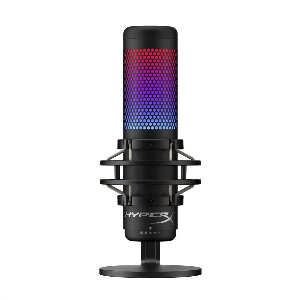 HyperX QuadCast S asztali mikrofon fekete (HMIQ1S-XX-RG/G / 4P5P7AA)