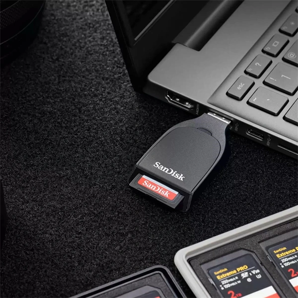 Sandisk 00226797 QFLOW UHS-I USB-A SD kártyaolvasó
